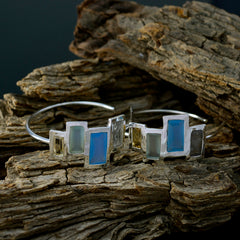 Multi-Russian-Camila-Multiple-Stud-Multicolor-92,5-Silber-Ohrring