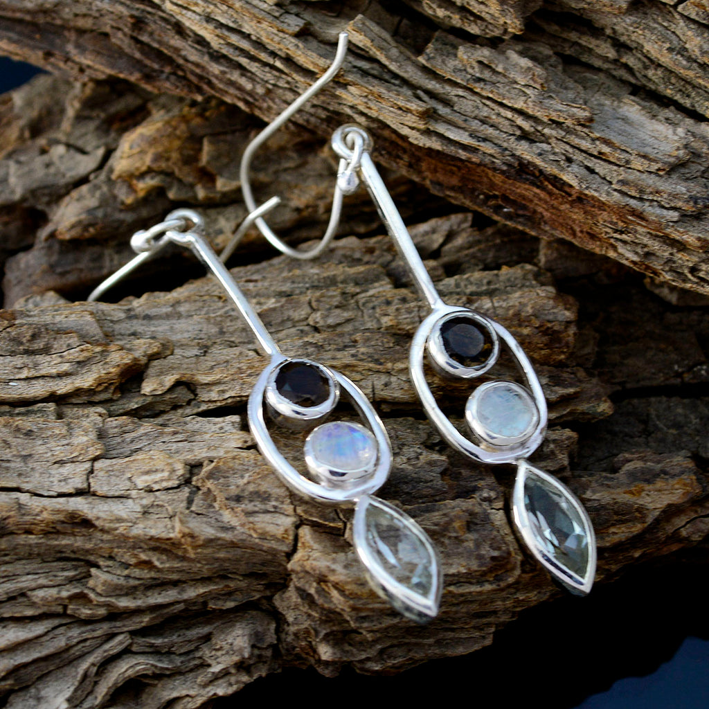 Multi-Egyptian-Eva-multiple-Dangle-multicolor-92.5-Silver-Earring