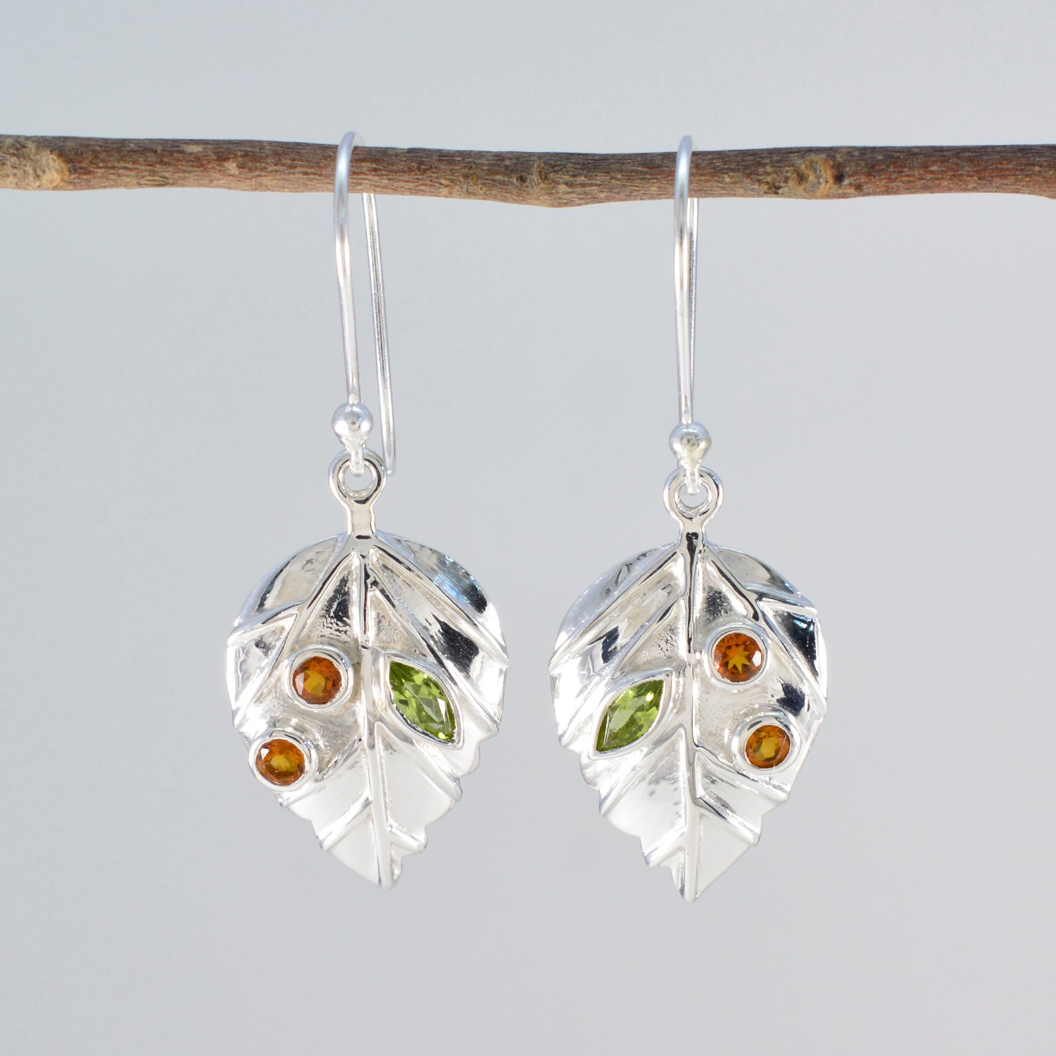 Orecchini pendenti multicolor in argento multiplo Laura tedeschi Immagine secondaria del prodotto