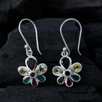 Multi-Egyptian-Nari-multiple-Dangle-multicolor-925-Sterling-Silver-Earring