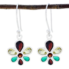Multi-Egyptian-Nari-multiple-Dangle-multicolor-925-Sterling-Silver-Earring