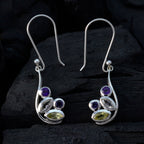 Multi-Italian-Victoria-quarter-Dangle-multicolor-92.5-Silver-Earring