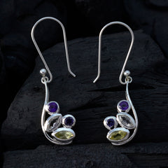 Multi-Italian-Victoria-quarter-Dangle-multicolor-92.5-Silver-Earring