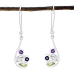 Multi-Italian-Victoria-quarter-Dangle-multicolor-92.5-Silver-Earring