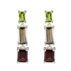 Multi-Spanish-Mila-multiple-Stud-multicolor-925-Sterling-Silver-Earring