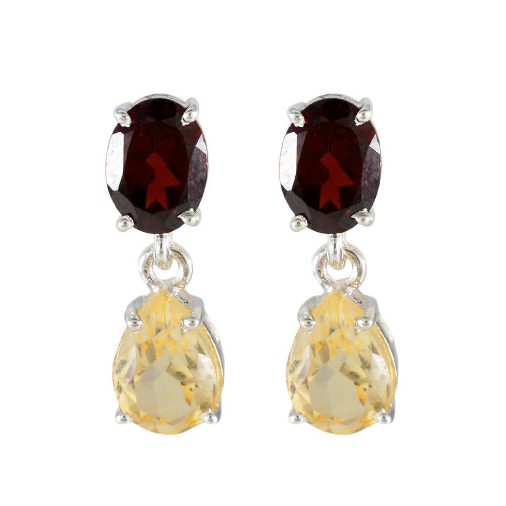 Multi-American-Micaelaa-multiple-Stud-multicolor-Sterling-Silver-Earring