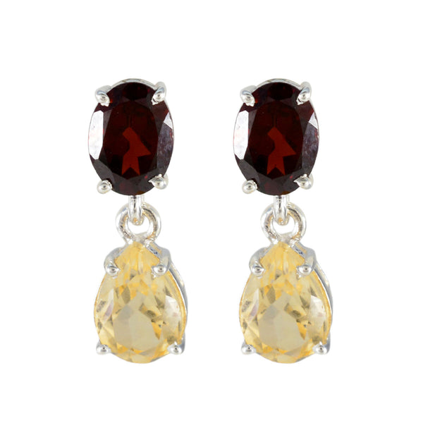 Multi-American-Micaelaa-multiple-Stud-multicolor-Sterling-Silver-Earring
