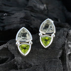 Multi-Spanish-Bella-Toi-et-Moi-Stud-multicolor-925-Sterling-Silver-Earring