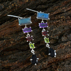 Multi-Mexican-Sarah-Penta-Dangle-multicolor-925-Sterling-Silver-Earring