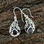 Multi-German-Hannah-multiple-Dangle-multicolor-Sterling-Silver-Earring