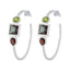 Multi-Russian-Jiwoo-Trilogy-Stud-multicolor-92.5-Silver-Earring