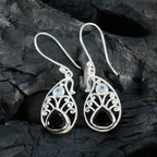 Multi-African-Harper-multiple-Dangle-multicolor-925-Silver-Earring