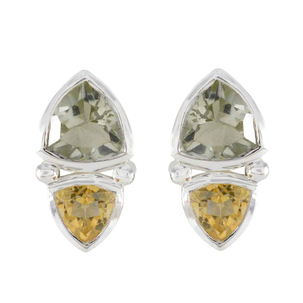 Multi-African-Charlotte-Toi-et-Moi-Stud-multicolor-92.5-Silver-Earring