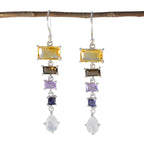 Multi-Latin-American-Skylar-Penta-Dangle-multicolor-925-Silver-Earring