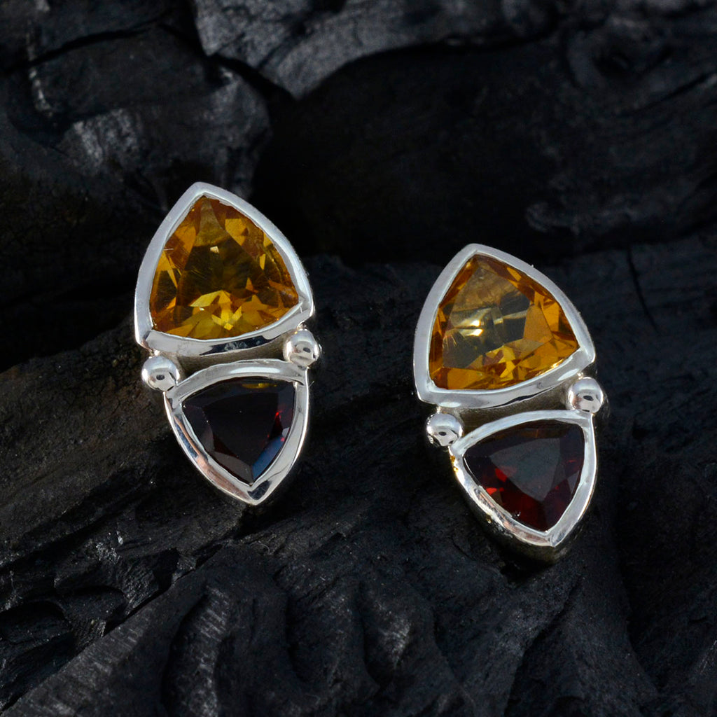 Multi-Mexican-Sofía-Toi-et-Moi-Stud-multicolor-Sterling-Silver-Earring