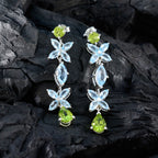 Multi-Australian-Charlotte-multiple-Stud-multicolor-92.5-Silver-Earring