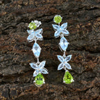 Multi-Australian-Charlotte-multiple-Stud-multicolor-92.5-Silver-Earring