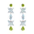 Multi-Australian-Charlotte-multiple-Stud-multicolor-92.5-Silver-Earring