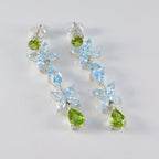 Multi-Australian-Charlotte-multiple-Stud-multicolor-92.5-Silver-Earring