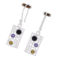 Multi-Australian-Scarlett-multiple-Dangle-multicolor-925-Sterling-Silver-Earring