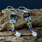 Multi-Spanish-Skylar-multiple-Dangle-multicolor-92.5-Silver-Earring