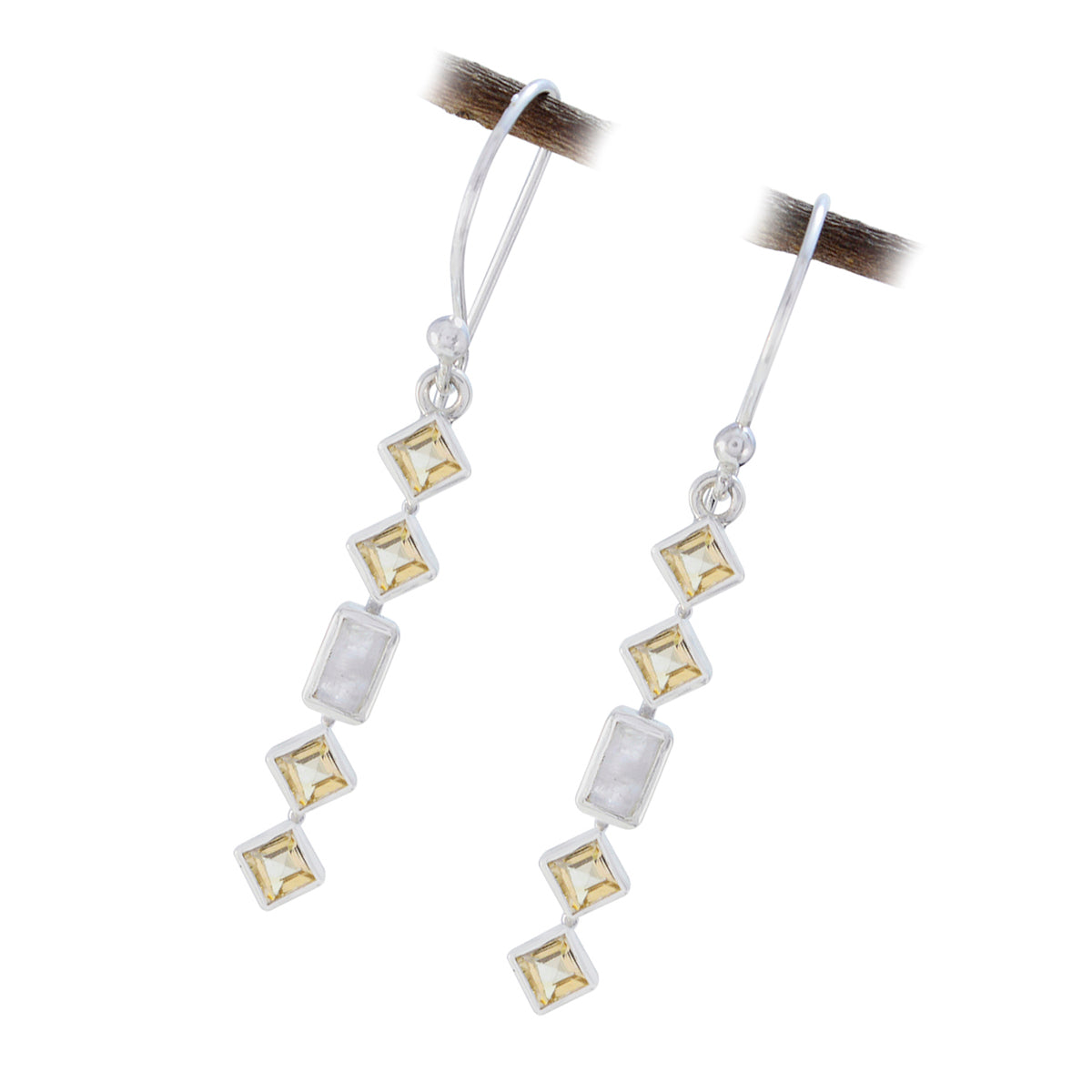 Multi-Latin-American-Sofia-multiple-Dangle-multicolor-925-Silver-Earring