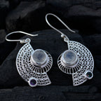 Multi-African-Teresa-multiple-Dangle-multicolor-925-Sterling-Silver-Earring