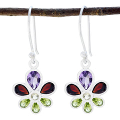 Multi-Russian-Tereza-multiple-Dangle-multicolor-Sterling-Silver-Earring