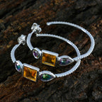 Multi-Latin-American-Tereza-Trilogy-Stud-multicolor-92.5-Silver-Earring