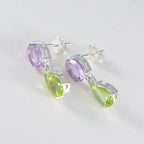 Multi-American-Rileya-multiple-Stud-multicolor-925-Sterling-Silver-Earring