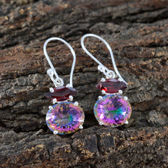 Multi-Moroccan-Li-Lee-multiple-Dangle-multicolor-925-Sterling-Silver-Earring