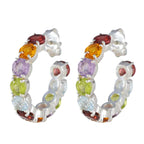 Multi-Japanese-Julieta-multiple-Stud-multicolor-92.5-Silver-Earring
