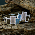 Multi-Egyptian-Carolina-multiple-Stud-multicolor-Silver-Earring