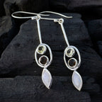 Multi-Italian-Aiko-multiple-Dangle-multicolor-925-Silver-Earring