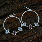 Multi-Mexican-Maya-Trilogy-Dangle-multicolor-925-Sterling-Silver-Earring