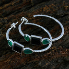 Multi-French-Victoria-Trilogy-Stud-multicolor-925-Sterling-Silver-Earring