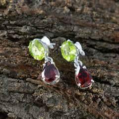 Multi-American-Amandaa-multiple-Stud-multicolor-92.5-Silver-Earring