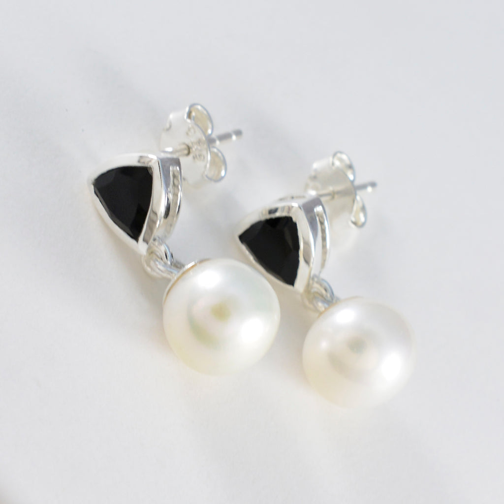 Multi-American-Fernanda-multiple-Stud-multicolor-Silver-Earring