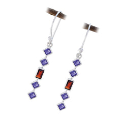 Multi-Latin-American-Ha-eun-multiple-Dangle-multicolor-925-Sterling-Silver-Earring