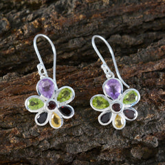 Multi-French-Ivana-multiple-Dangle-multicolor-92.5-Silver-Earring