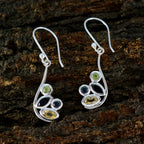 Multi-Australian-Addison-quarter-Dangle-multicolor-Sterling-Silver-Earring