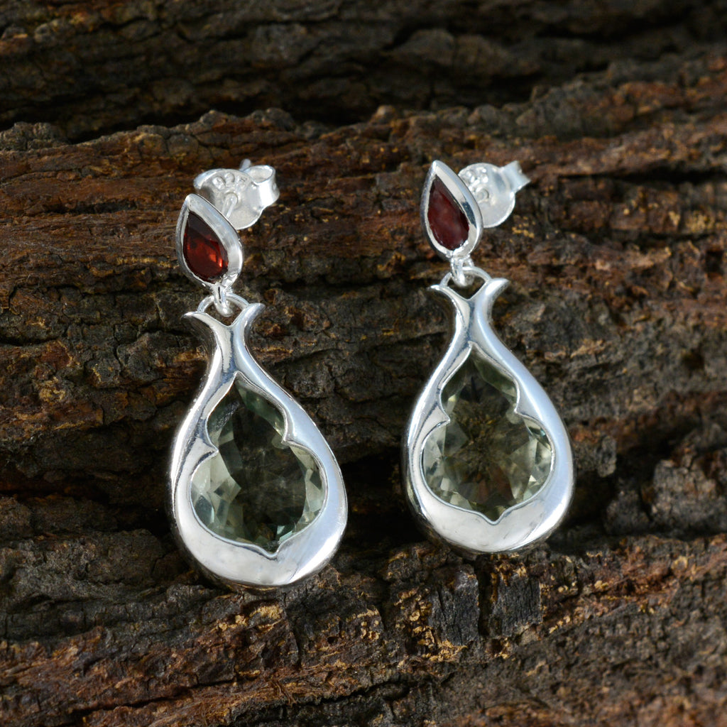 Multi-Spanish-Grace-Toi-et-Moi-Stud-multicolor-92.5-Silver-Earring