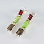 Multi-German-Nora-multiple-Stud-multicolor-925-Silver-Earring