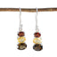 Multi-Russian-Yasmine-multiple-Dangle-multicolor-925-Sterling-Silver-Earring