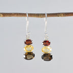 Multi-Russian-Yasmine-multiple-Dangle-multicolor-925-Sterling-Silver-Earring