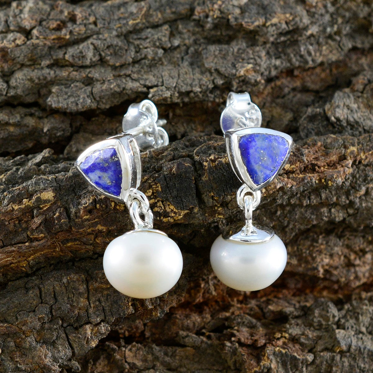 Multi-American-Lourdes-multiple-Stud-multicolor-925-Silver-Earring