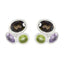 Multi-Egyptian-Jia-multiple-Stud-multicolor-Silver-Earring