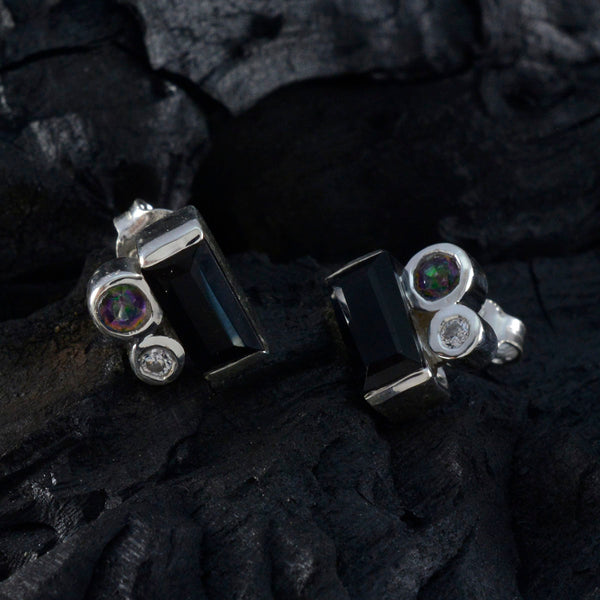 Multi-Russian-Nayara-Trilogy-Stud-multicolor-925-Silver-Earring