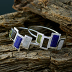 Multi-Korean-Clara-multiple-Stud-multicolor-925-Silver-Earring