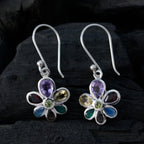 Multi-Italian-Mei-multiple-Dangle-multicolor-92.5-Silver-Earring